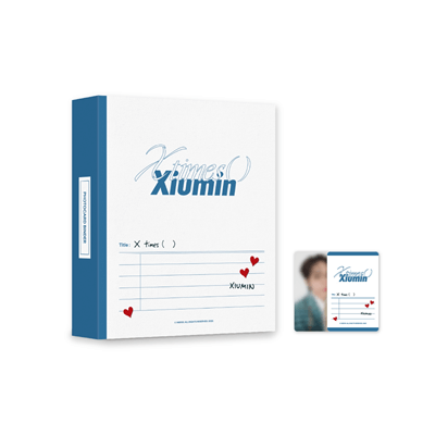 XIUMIN X TIMES ( ) FAN CONCERT OFFICIAL MD   [PHOTOCARD BINDER]