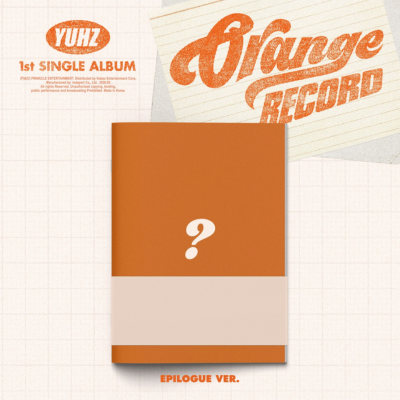 YUHZ SINGLE ALBUM ORANGE RECORD  (KIWEE ALBUM)   |  2 ALBUMS SET