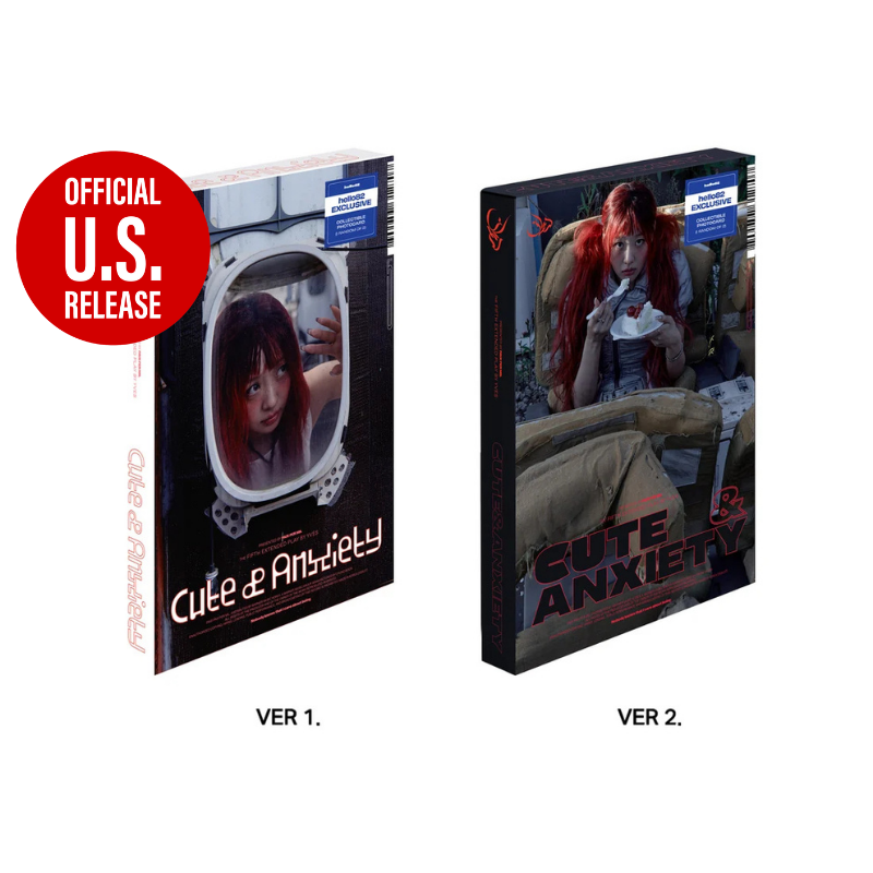 YVES 5TH EP ALBUM  Cute & Anxiety   (U.S VER)   [HELLO82 EXCLUSIVE]   -  2 ALBUMS SET   |   INCLUDES HELLO82 EXCLUSIVE OFFICIAL  PHOTOCARD  (RANDOM 1 OUT OF 2)      [PRE]