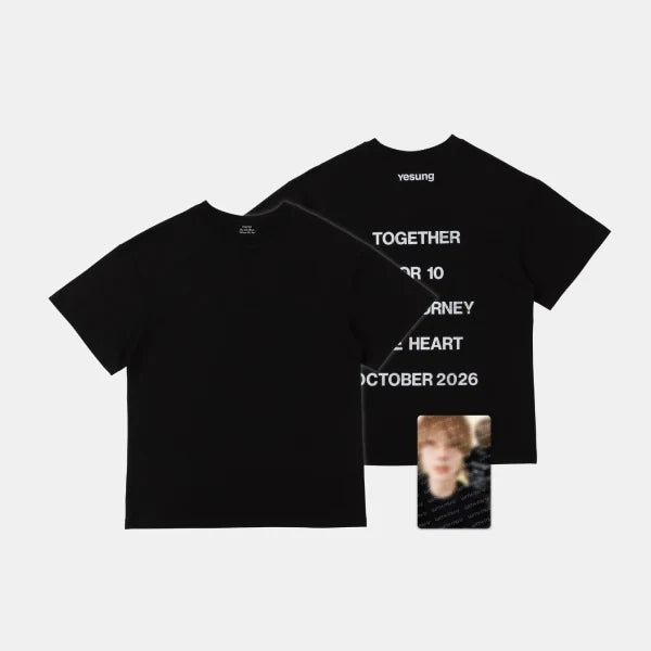SUPER JUNIOR YESUNG About The Things We Called Ordinary OFFICIAL MD   [T-SHIRT]  BLACK  VER.      [PRE]