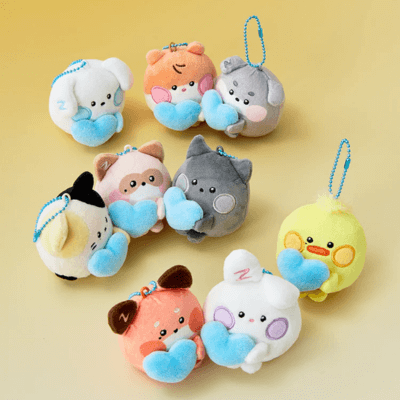 ZEROBASEONE x ZERONI FLUFFY WONDERLAND OFFICIAL MD  [PLUSH MAGNET KEYRING]
