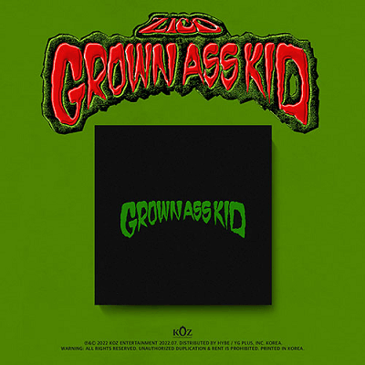 ZICO 4TH MINI ALBUM GROWN ASS KID