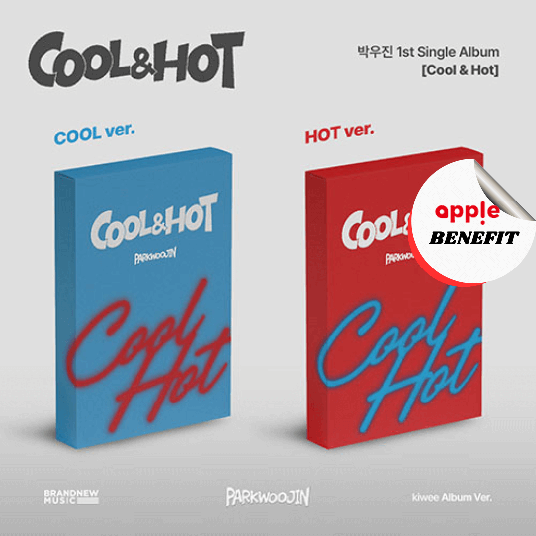 AB6IX PARK WOOJIN 1ST SINGLE ALBUM COOL & HOT  (KIWEE ALBUM VER.)  |  2 ALBUMS SET