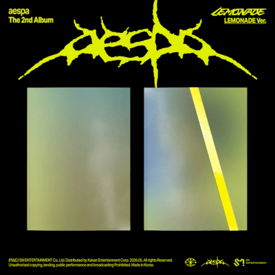 AESPA THE 2ND ALBUM LEMONADE  (LEMONADE  VER.)