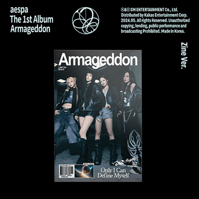 AESPA THE 1ST ALBUM ARMAGEDDON  ZINE VER.