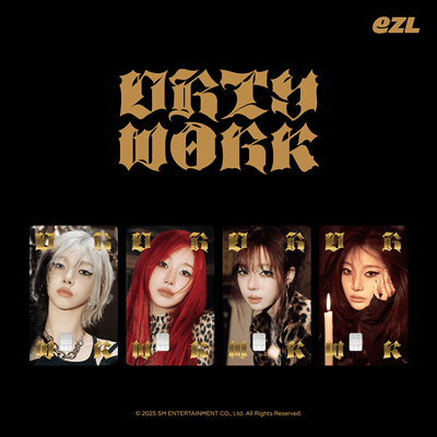 AESPA DIRTY WORK OFFICIAL MD   [EZL CARD]