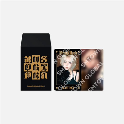 AESPA DIRTY WORK OFFICIAL MD    [RANDOM TRADING CARD SET]