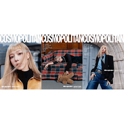 AESPA WINTER COSMOPOLITAN 2024-10 MAGAZINE
