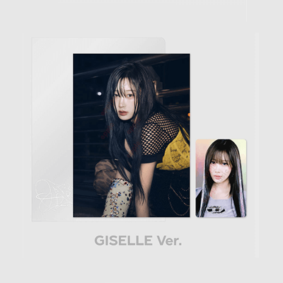 AESPA ARMAGEDDON THE MYSTERY CIRCLE OFFICIAL MD  POSTCARD & HOLOGRAM PHOTO CARD SET