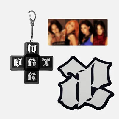 AESPA DIRTY WORK OFFICIAL MD   [CLICK IT KEYCAP & MOUSE PAD SET]