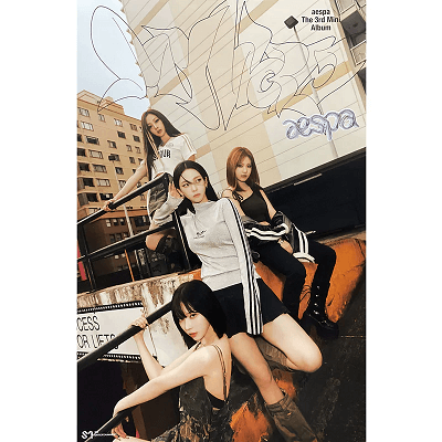 AESPA 3RD MINI ALBUM MY WORLD POSTER VER. POSTER  |  VERSION A