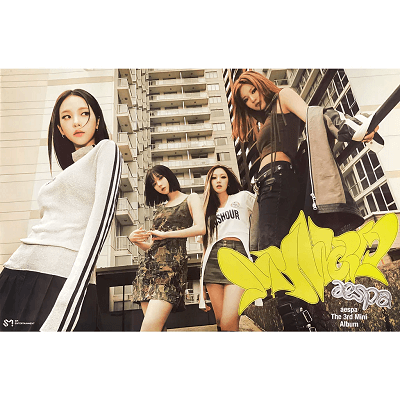 AESPA 3RD MINI ALBUM MY WORLD POSTER VER. POSTER  |  VERSION B