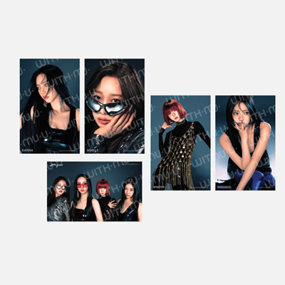 AESPA WHIPLASH OFFICIAL MD 4X6 PHOTO SET