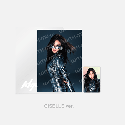 AESPA WHIPLASH OFFICIAL MD  POSTCARD & HOLOGRAM PHOTOCARD SET