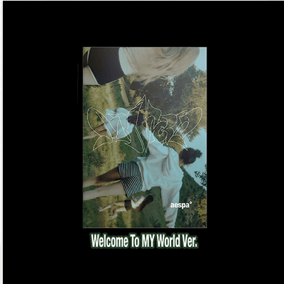 AESPA 3RD MINI ALBUM MY WORLD ZINE VER. |  2 ALBUMS SET