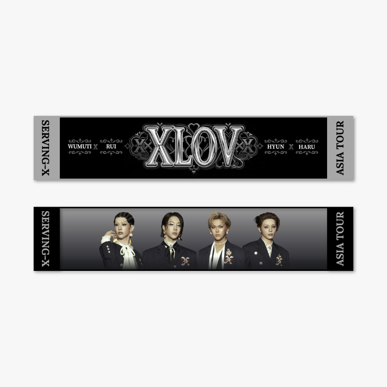 XLOV 2026 XLOV ASIA TOUR SERVING-X OFFICIAL MD  [TOWEL SLOGAN]       [PRE]