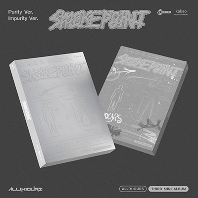 ALL (H)OURS 3RD MINI ALBUM SMOKE POINT    |  2 ALBUMS SET