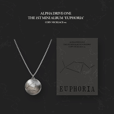 ALPHA DRIVE ONE 1ST MINI ALBUM EUPHORIA  (COIN NECKLACE VER.)
