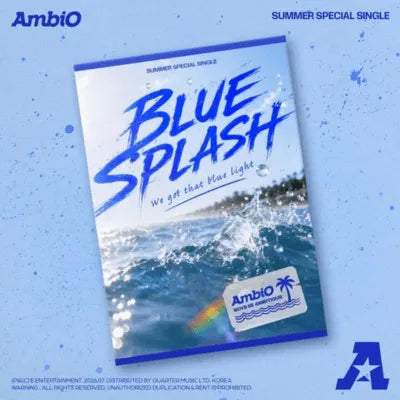 AmbiO SUMMER SPECIAL SINGLE ALBUM BLUE SPLASH      [PRE]