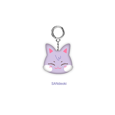 ATEEZ X ANITEEZ IN DREAMLAND OFFICIAL MD MINI FACE KEYRING ATEEZ X ANITEEZ IN DREAMLAND OFFICIAL MD MINI FACE KEYRING