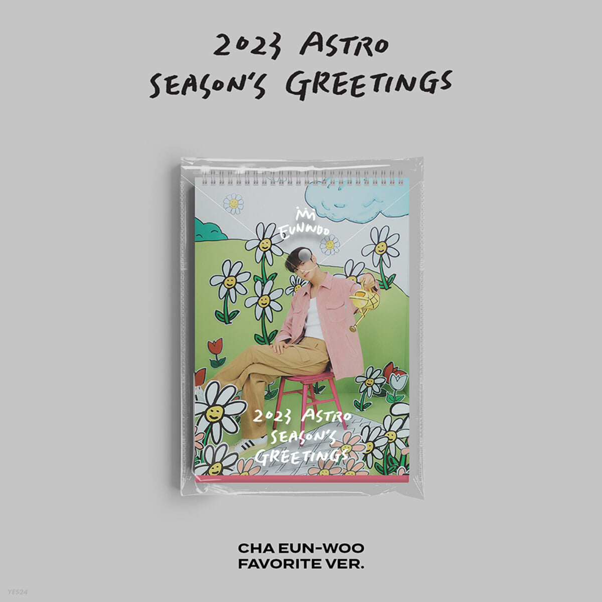 ASTRO CHA EUN WOO FAVORITE 2023 SEASON’S GREETINGS