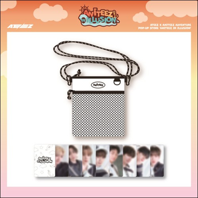 ATEEZ OFFICIAL MD ANITEEZ IN ILLUSION   CROSSBODY BAG