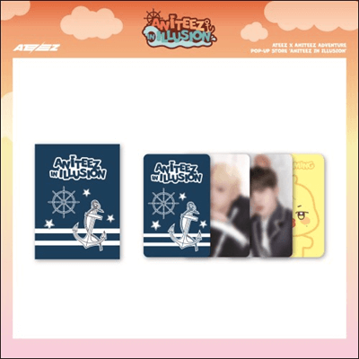 ATEEZ OFFICIAL MD ANITEEZ IN ILLUSION   RANDOM TRADING CARDS