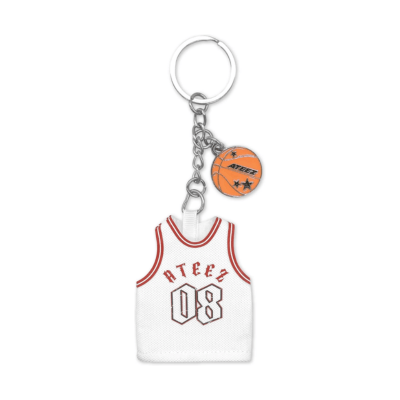 ATEEZ IN YOUR FANTASY 2025 WORLD TOUR OFFICIAL MD  [BASKETBALL UNIFORM KEYRING]