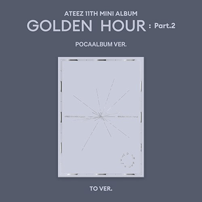 ATEEZ 11TH MINI ALBUM GOLDEN HOUR PART.2   (POCAALBUM VER.)   |   3 ALBUMS SET