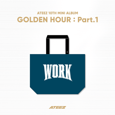 ATEEZ GOLDEN HOUR : PART.1 OFFICIAL MD  REUSABLE BAG