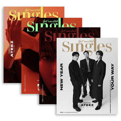 ATEEZ SINGLES  JANUARY 2024   MAGAZINE
