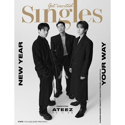 ATEEZ SINGLES  JANUARY 2024   MAGAZINE