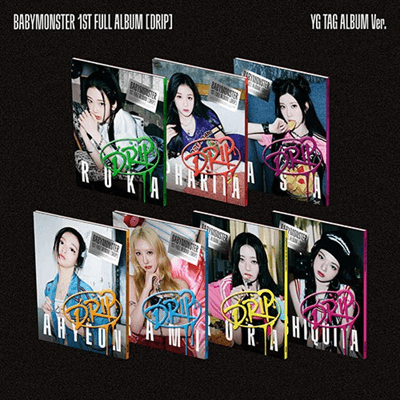 BABYMONSTER 1ST FULL ALBUM DRIP  (YG TAG ALBUM VER.)