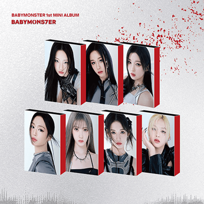 BABYMONSTER 1ST MINI ALBUM BABYMONS7ER   YG TAG ALBUM VER.