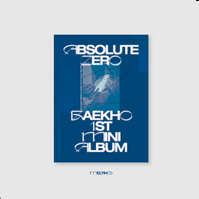 NUEST BAEKHO 1ST MINI ALBUM  ABSOLUTE ZERO
