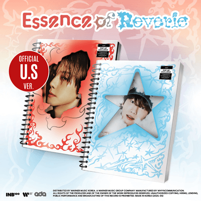 EXO BAEKHYUN 5TH MINI ALBUM ESSENCE OF REVERIE   (U.S VER)  HELLO82  [POP-UP EXCLUSIVE]   |   INCLUDES POP-UP EXCLUSIVE PHOTOCARD (RANDOM 1 OUT OF 4)  +  INTERNATIONAL EXCLUSIVE PHOTOCARD (RANDOM 1 OUT OF 4)
