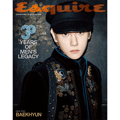 EXO BAEKHYUN ESQUIRE  2025-10  MAGAZINE
