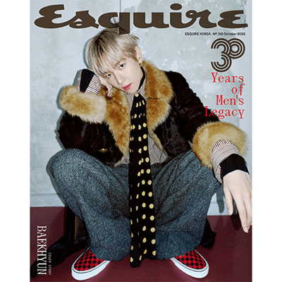 EXO BAEKHYUN ESQUIRE  2025-10  MAGAZINE