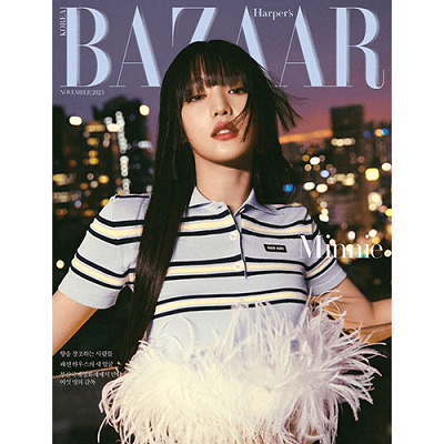 GIDLE MINNIE HARPER'S BAZAAR KOREA 2023-11 MAGAZINE VERSION D