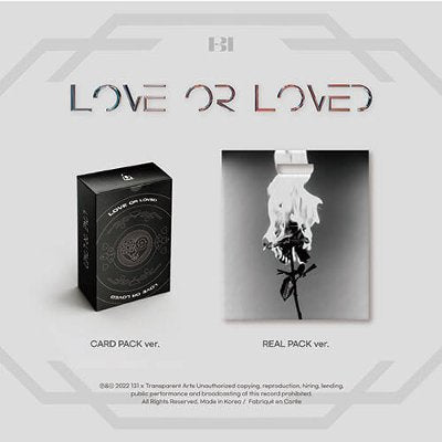 B.I LOVE OR LOVED PART. 1 KOREAN VERSION