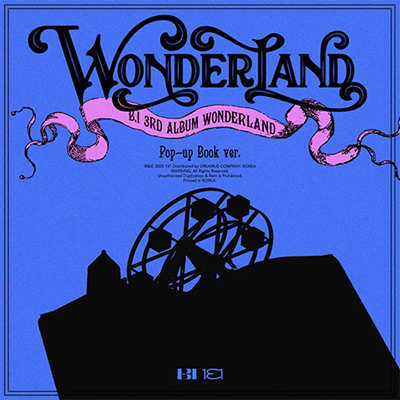 B.I 3RD ALBUM WONDERLAND  (POP-UP BOOK VER.)