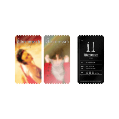 G-DRAGON 2025 WORLD TOUR IN SEOUL ENCORE  OFFICIAL MD  [PHOTO TICKET]   GOCHEOK VER.