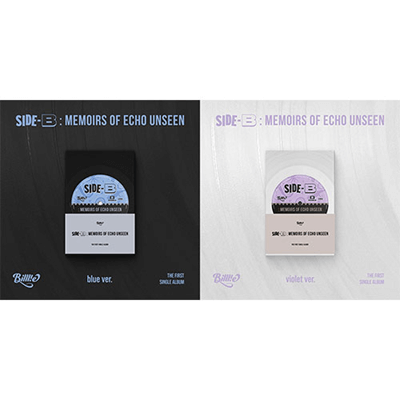 BILLLIE 1ST SINGLE ALBUM  SIDE-B : MEMOIRS OF ECHO UNSEEN  POCA ALBUM  |  2 ALBUMS SET