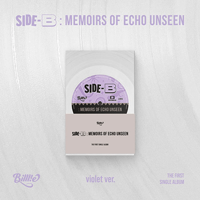 BILLLIE 1ST SINGLE ALBUM  SIDE-B : MEMOIRS OF ECHO UNSEEN  POCA ALBUM