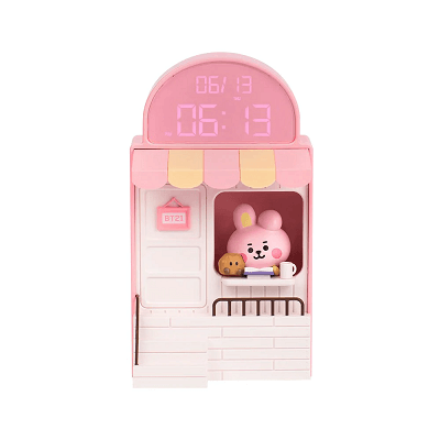 BT21 LED DIGITAL CAFE CLOCK MY LITTLE BUDDY