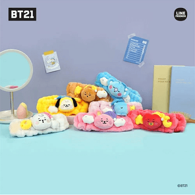BT21 OFFICIAL BABY DOLL HAIR BAND | JAPAN LIMITED EDITION