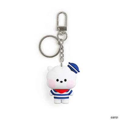 BT21 OFFICIAL MININI FIGURE KEYRING MARINE