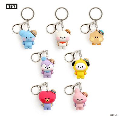 BT21 OFFICIAL MININI FIGURE KEYRING PICNIC