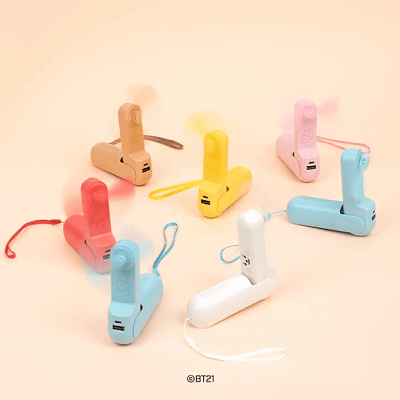 BT21 BABY SWING PORTABLE MINI FAN
