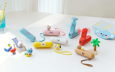 BT21 BABY SWING PORTABLE MINI FAN